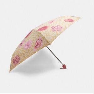 COACH Mini Umbrella in Signature Kaffe Fassett Print